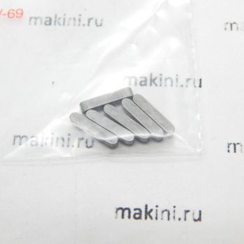66142 KURIS  шпонка Parallel key DIN6885 A2x2x10 ST60 (Германия)