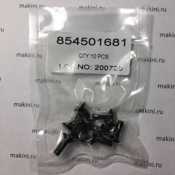 854501681 SCREW,M4 X 12MM,FHCS,BLACK OXIDE/Винт