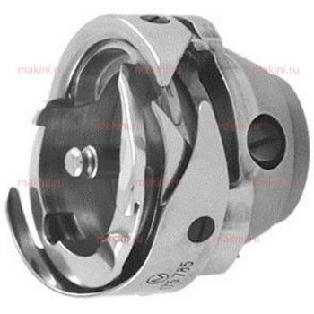Cerliani 130.04.007 челнок без шпульного колпачка PFAFF 265280 comp 91-265 280-91 для Pfaff 3518, 3566, 3822, 3823, 3828, 461, 463, 467, 467/469, 469 (Италия)