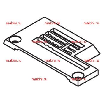 14-726 игольная пластина Kwokhing двухигольная 3.2 мм