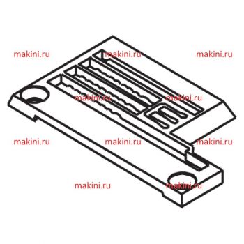 257030B игольная пластина Kwokhing двухигольная