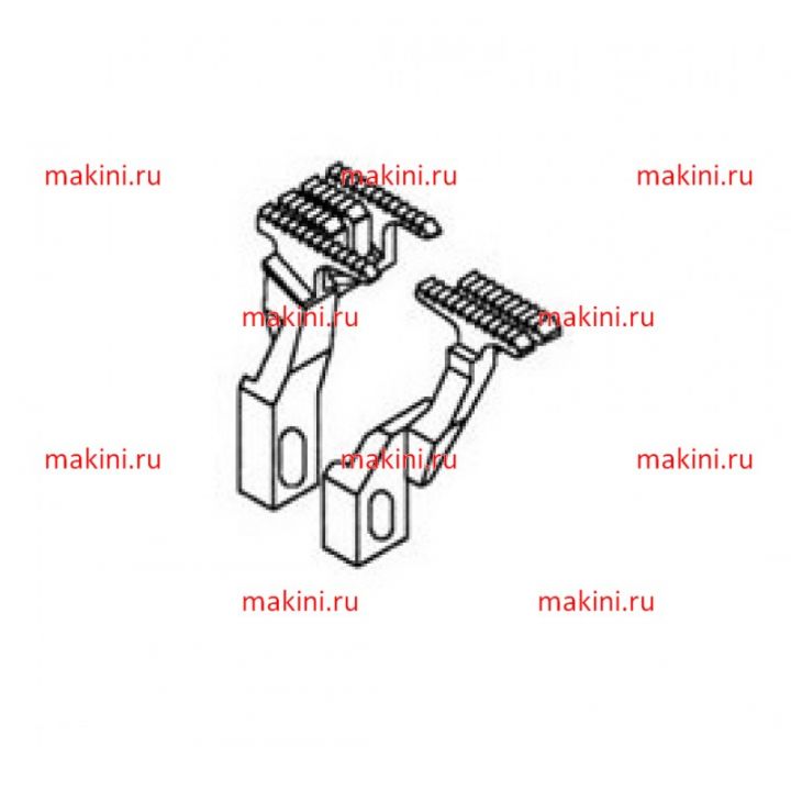 257221-16F + 257267-16F Kwokhing двухигольная