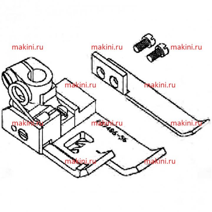 257486 прижимная лапка Kwokhing трехигольная
