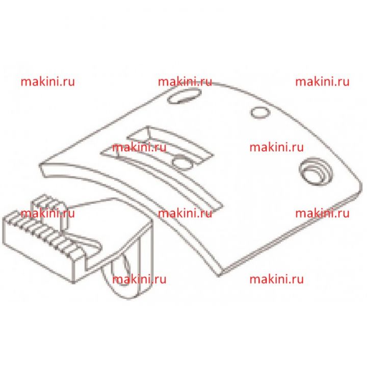 28540 игольная пластина + 28545 транспортер Kwokhing