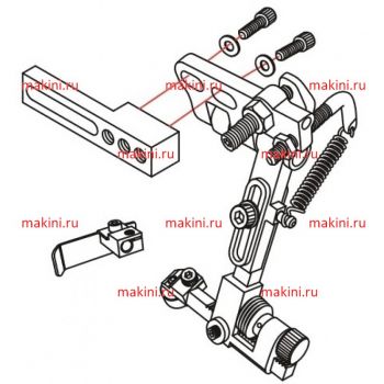 KG1245 Kwokhing направляющая Pfaff 1245, 1246, 1525, 1526, 335, 591.... PFAFF Number 91-156 768-91