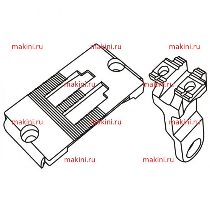 KH1296-NPT/FDT-6 Kwokhing игольная пластина 6 мм