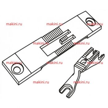 KH1525A-NP/FD Kwokhing игольная пластина