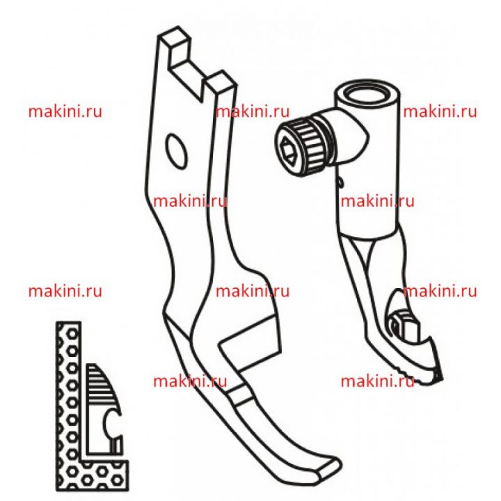 KP1245RN Kwokhing комплект лапок