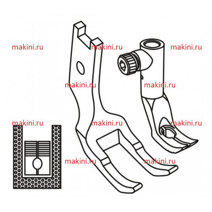 KP1245W Kwokhing  комплект лапок