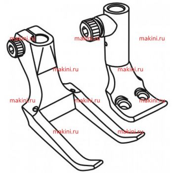 KP1526UD-6 Kwokhing набор лапок для двух игл 6 мм