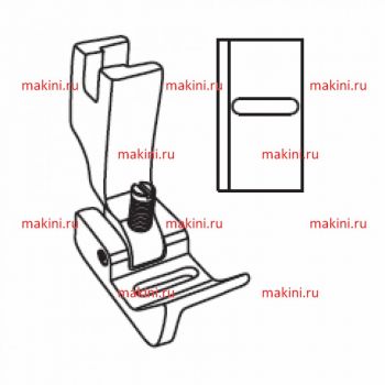 KP438-10L направляющая лапка Kwokhing
