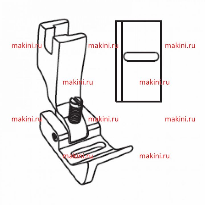 KP438-10L направляющая лапка Kwokhing