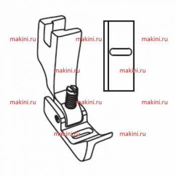 KP438-7L направляющая лапка Kwokhing