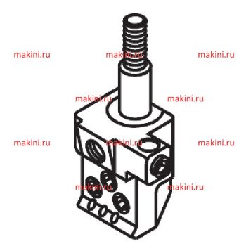 Y93351 игольный зажим Kwokhing двухигольный
