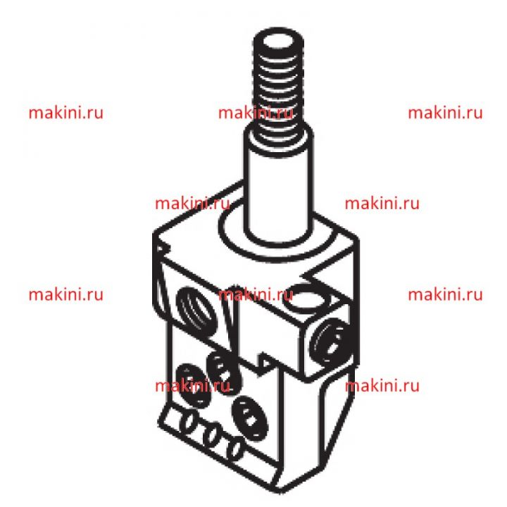 Y93351 игольный зажим Kwokhing двухигольный