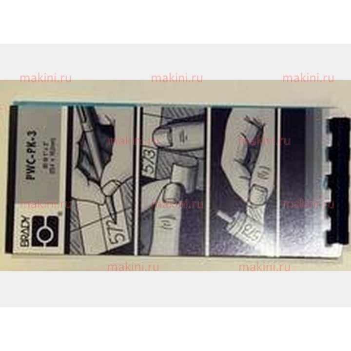 609500004 MKR, WRITE-ON WIRE MKR, BRADY PWC-PK-3