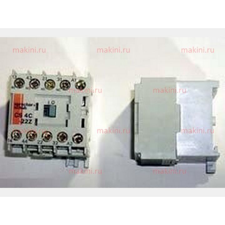 760500204 RELAY S&S CS4C-22Z-24D 4 POLE 2NO. &
