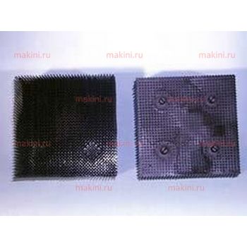 39259006 BRISTLE 1.6" POLY - ROUND FOOT - Black PP / NYLON For GERBER 92910001